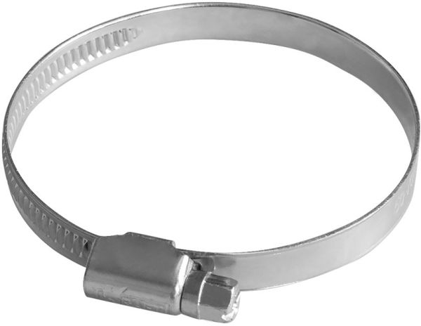 50-70/9,7W2 Хомут черв'ячний нержавіючий