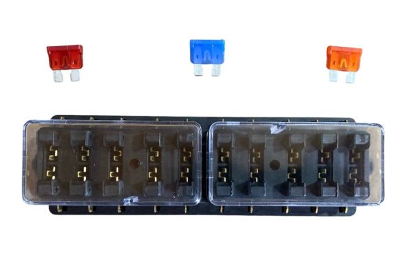 Блок запобіжників Євро на 10 запобіжника БПР 10