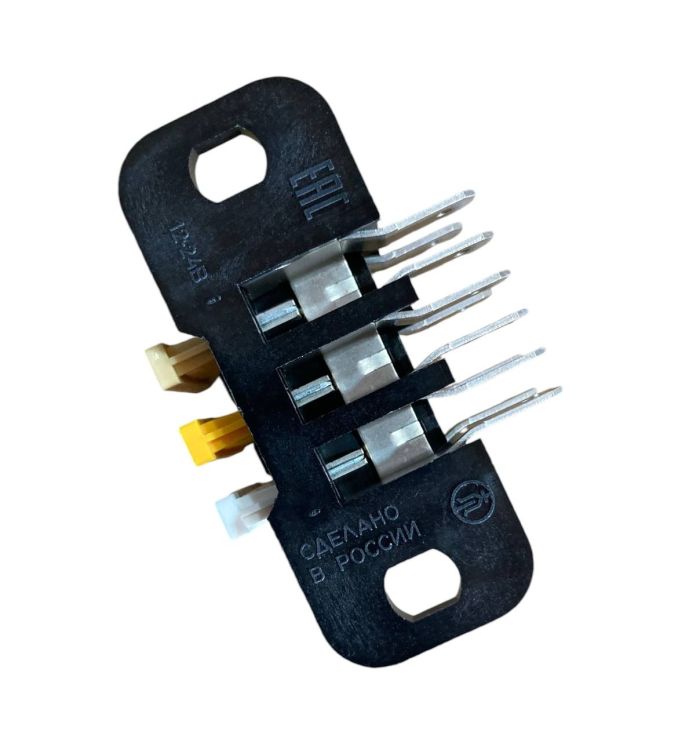 Блок запобіжників євро УАЗ на 3 запобіжники БПР-3 (вир-во Копір)