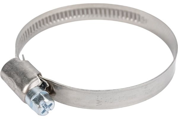 40-60/9,7W2 Хомут черв'ячний нержавіючий