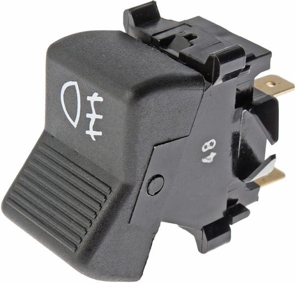 Вимикач клавішний КАМАЗ, МТЗ, ГАЗ 66 протитуманні фари  ВК 343-01.03 (вир-во Автоарматура)