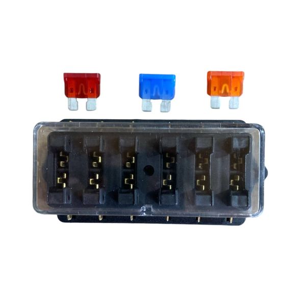 Блок запобіжників Євро на 6 запобіжника БПР 6