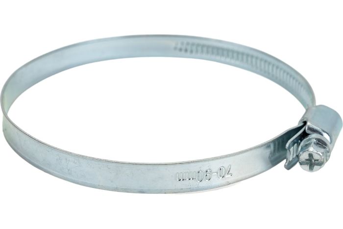 70-90/9,7W1 Хомут черв'ячний оцинкований