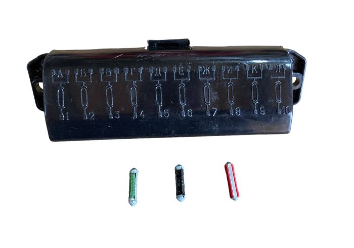 Блок запобіжників ГАЗ, ВАЗ, КамАЗ ПР-112 (вир-во ЛЭТЗ)