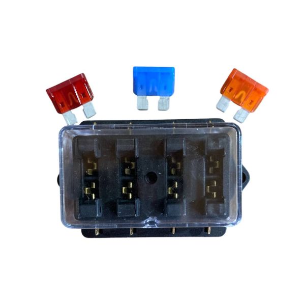 Блок запобіжників Євро на 4 запобіжника БПР 4