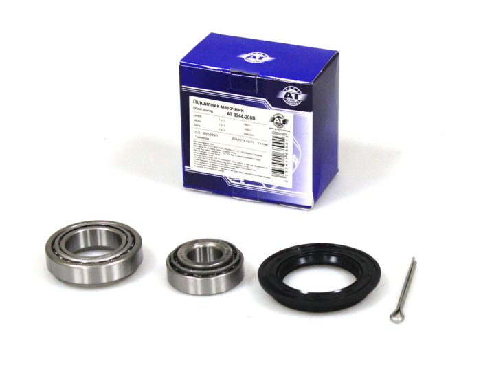 Підшипник маточини Daewoo Lanos к-т (зад) (90486463) AT 0944-200B