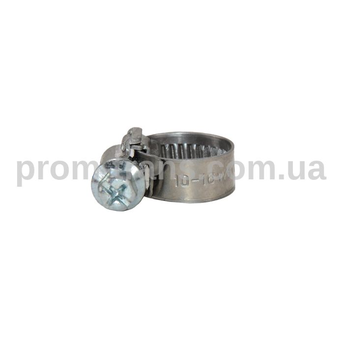10-16/9.7W2 Хомут червячный нержавеющий