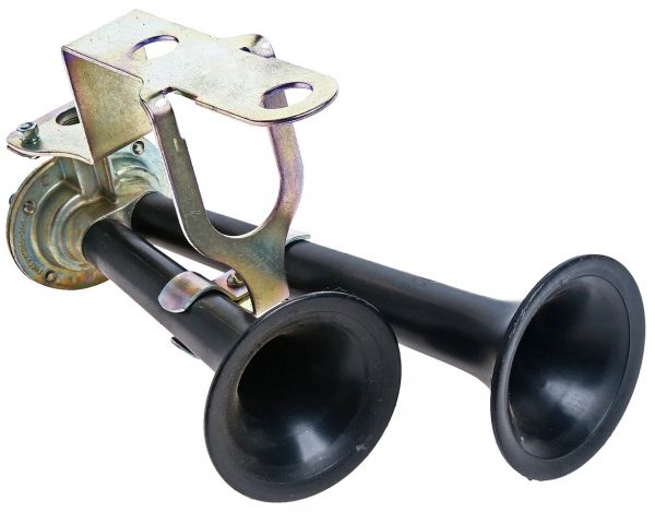 Сигнал звуковий КамАЗ, МАЗ, ЗиЛ пневматичний С40В оригінал (вир-во ЛЭТЗ)