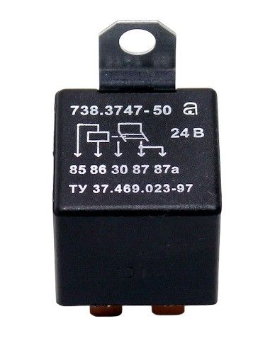 Реле стартера ЕвроКАМАЗ 50А 738.3747-50 (пр-во Авар)