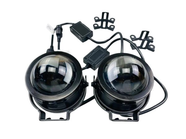 Фары-линзы LED противотуманные 3.5 дюйма (90 ММ Х 90 ММ), 45 W, IP67, 12 V, 3400 LM (комплект 2 шт) 2650