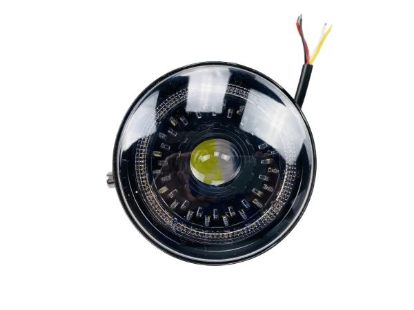 Фара противотуманная LED 30W с четкой световой границей большой линзой и габаритным светом 8-80V 2410