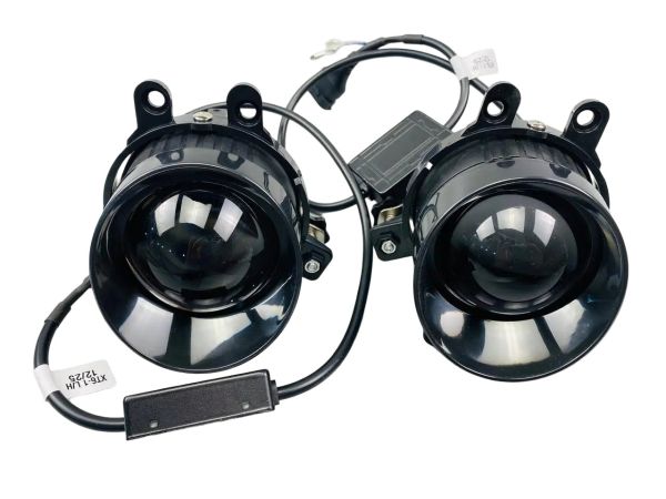 Фары-линзы LED противотуманные 3.5 дюйма (90 ММ Х 90 ММ), 50 W, IP68, 9V-36V, 3400LM (комплект 2 шт) 3013