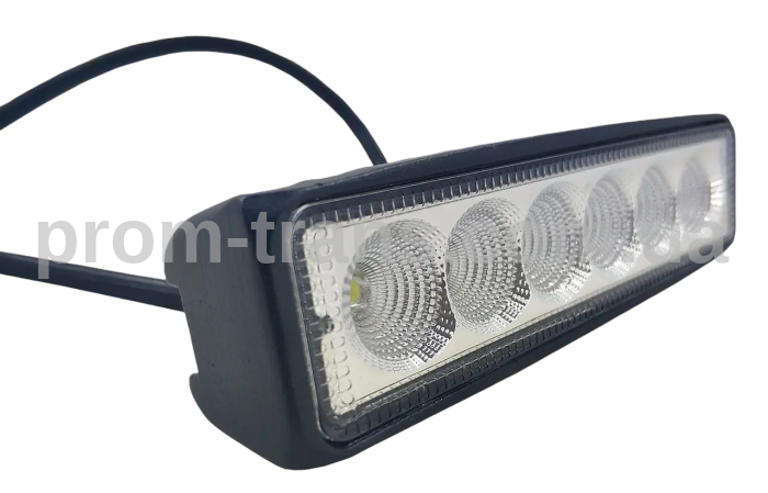 Фара прямокутна LED 18W (6 діодів) ATP620