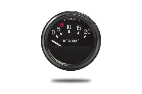 Покажчик тиску масла БелАЗ (0-20 кгс/см2) 11.3810 (вир-во Автоприбор)