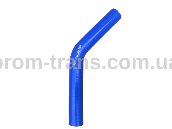 Патрубок силиконовый угловой 135° D25 L150*150