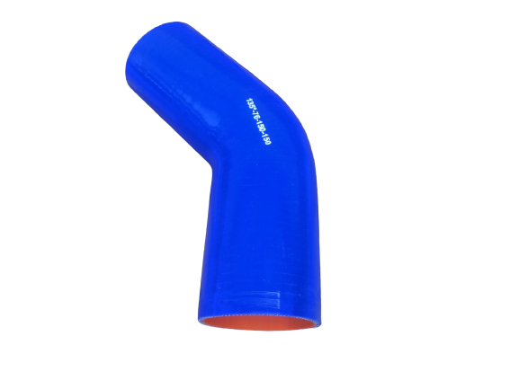 Патрубок силіконовий кутовий 135° D76 L150*150