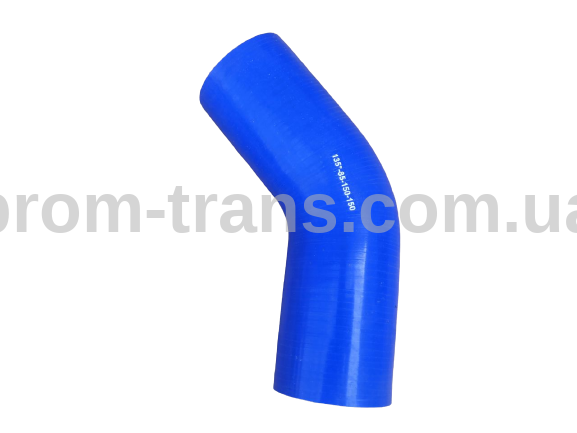 Патрубок силиконовый угловой 135° D83 L150*150