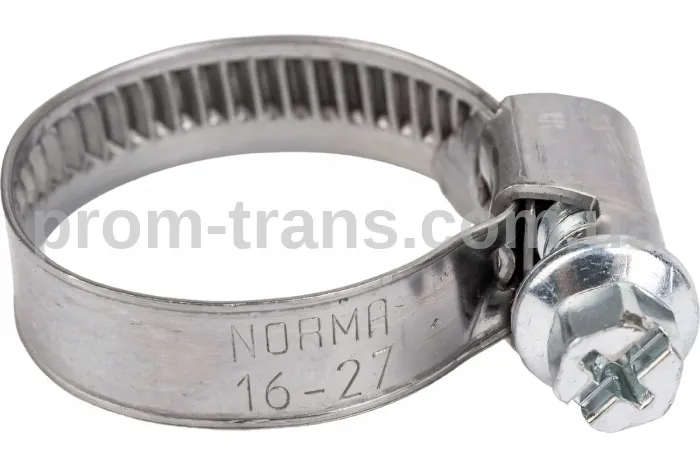 16-27/9С7W2 Хомут червячный нержавеющий NORMA