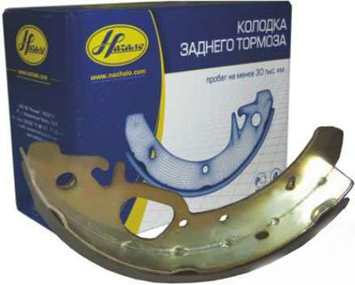 Гальмівна колодка заднього гальма уп. ВАЗ 1118 Калина (ПОЧАТОК) 3601-3502090