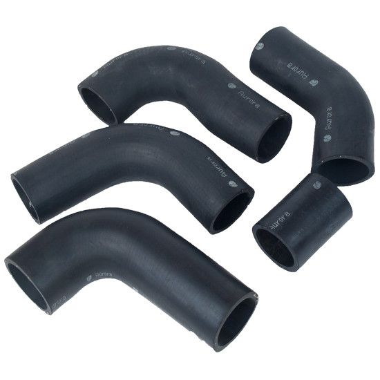 Патрубки радіатора ГАЗ 3302 дв.406 к-т 5 шт. 2705, 3302 (1компл) RH-GA3302.406 (вир-во Aurora)