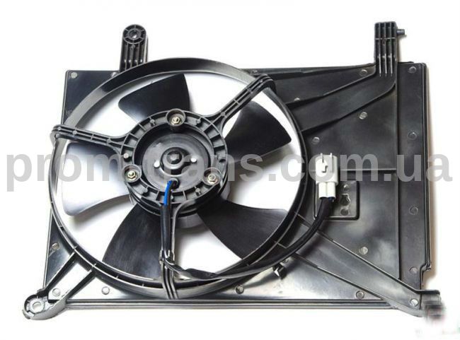 Вентилятор радиатора дополнительный Daewoo Lanos AC CF-DW0010 (пр-во Aurora)