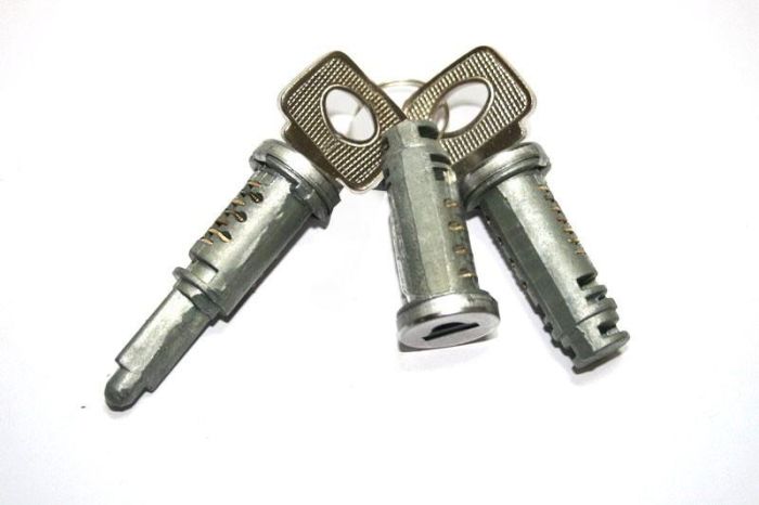 Личинка замку ВАЗ 2108 комплект 2108-6100045