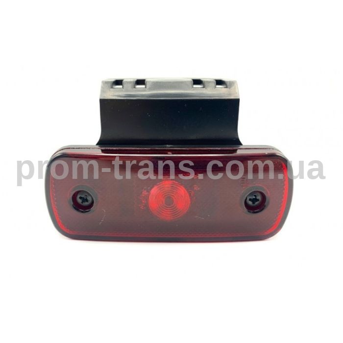 Габаритный фонарь красный 12-24V с кронштейном 6LED DEP-FR0189R (пр-во FORM PLAS)