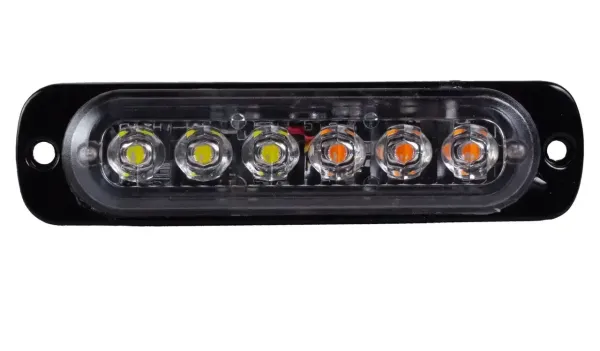 Стробоскоп LED 12-24В (6 LED диодов) синего цвета 2545