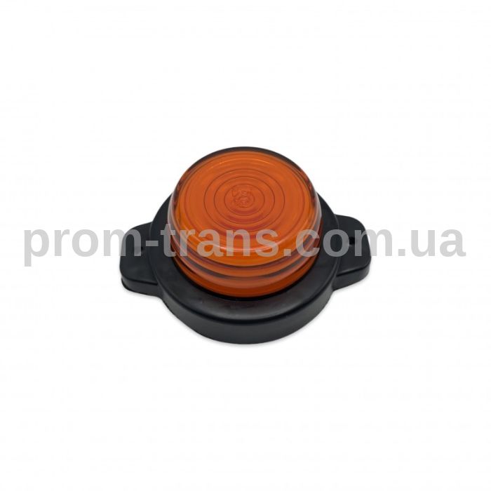 Фонарь габаритный круглый 12-24V неон желтый FR0168Y (пр-во FORM PLAS)