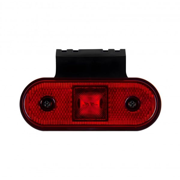 Габаритный фонарь с кронштейном LED 12-24V красный FR0193R (пр-во FORM PLAS)
