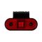 Габаритный фонарь с кронштейном LED 12-24V красный FR0193R (пр-во FORM PLAS)
