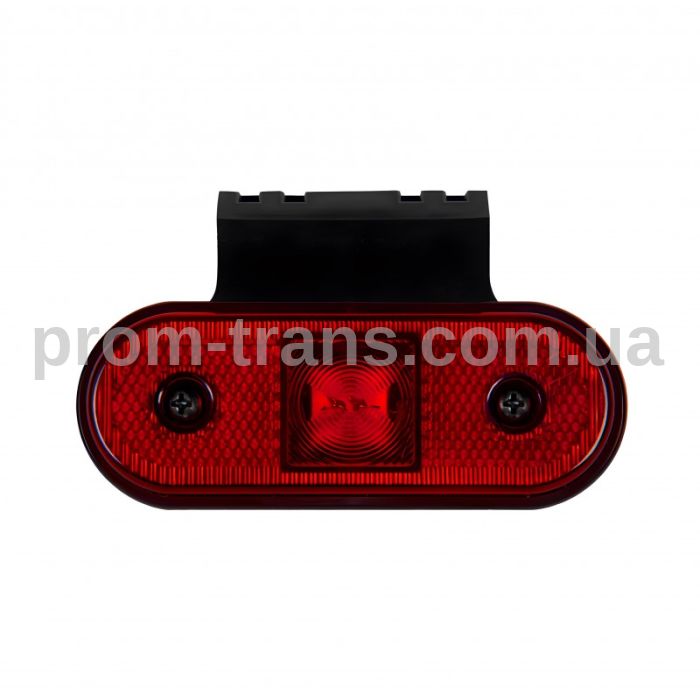 Габаритный фонарь с кронштейном LED 12-24V красный FR0193R (пр-во FORM PLAS)