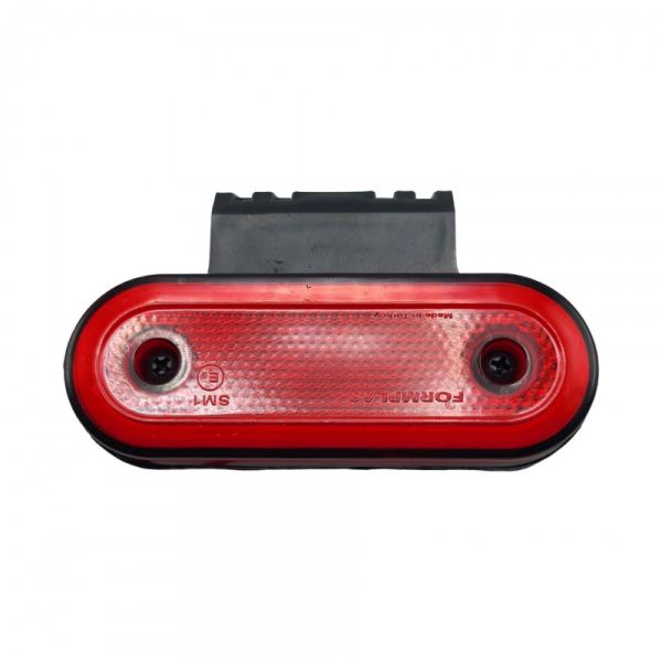 Габаритный фонарь с кронштейном LED 12-24V красный неон FR0295R (пр-во FORM PLAS)