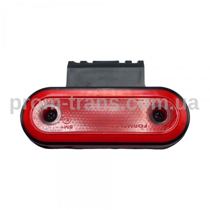 Габаритный фонарь с кронштейном LED 12-24V красный неон FR0295R (пр-во FORM PLAS)