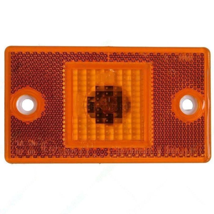 Ліхтар бічний МАЗ, КАМАЗ, ЛАЗ габаритний зі світовідбивачем 12-24V 4422.3731 (вир-во РУДЕНСК)