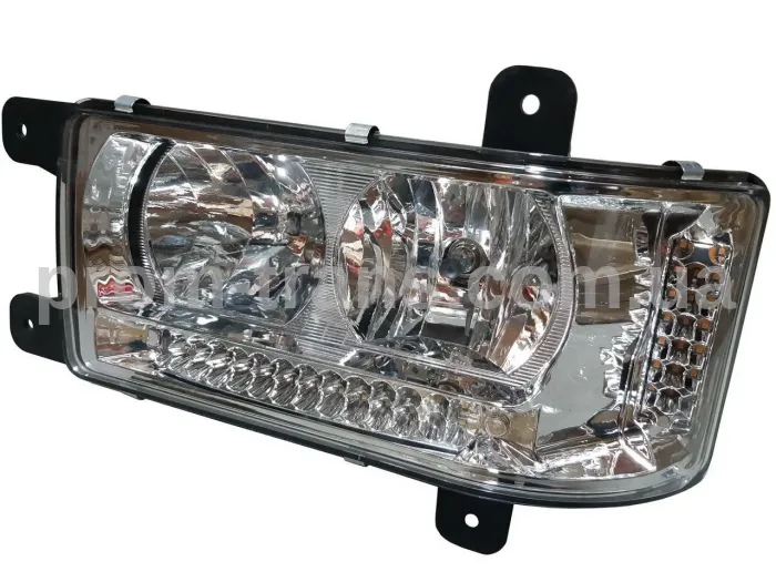 Фара КАМАЗ 6520, 6511, 4308 LED с ДХО 31.3775-01/311.3775-01 