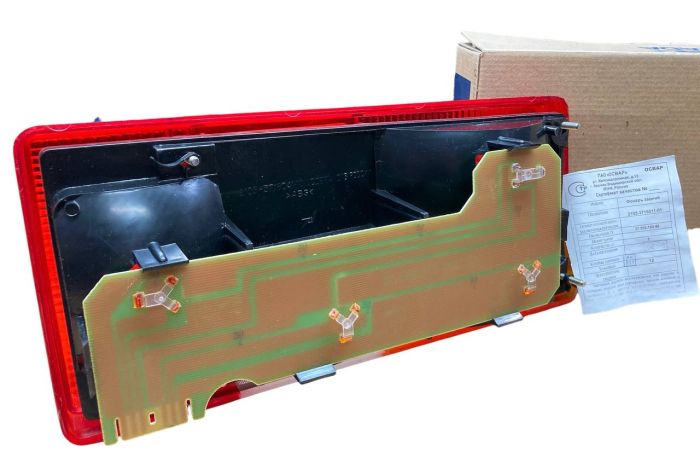 Ліхтар задній ВАЗ 2105 лівий з платою 2105-3716011 (вир-во ОСВАР)