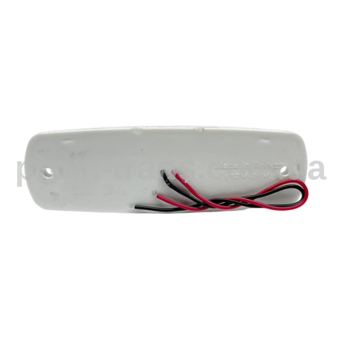 Габаритный фонарь диодный 12-24V 12LED белый DEP-FR0178W (пр-во FORM PLAS)