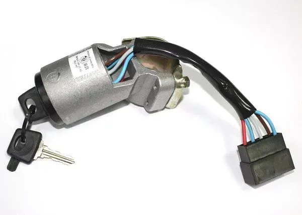 Замок запалювання ГАЗ-3110, 3302, ПАЗ з пристроєм блокування керма 5 контактів 24.3704 (вир-во Автоарматура)