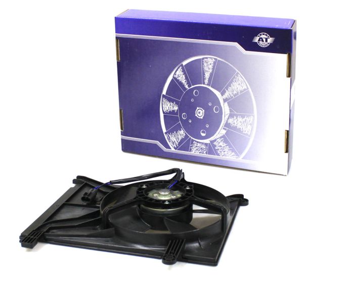 Вентилятор охолодження радіатора DAEWOO LANOS С КОНДИЦІОНЕРОМ (96182264) O.E.: 96182264 AT 2264-200FM