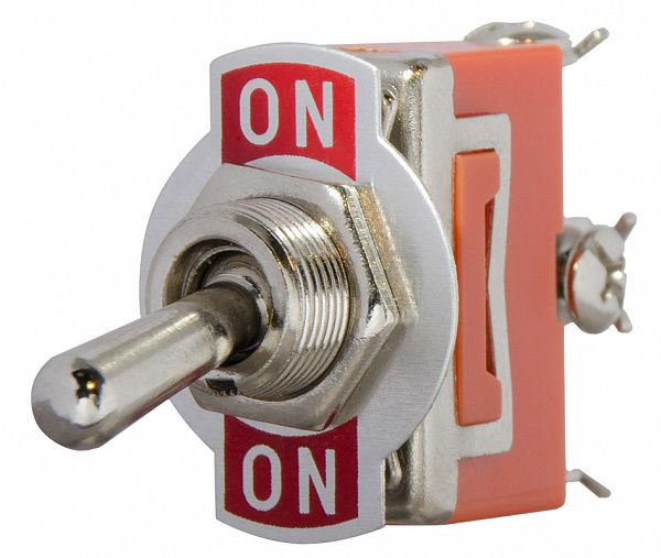 Тумблер 2 положення, 3 конакта 1121 (вир-во АСКО)