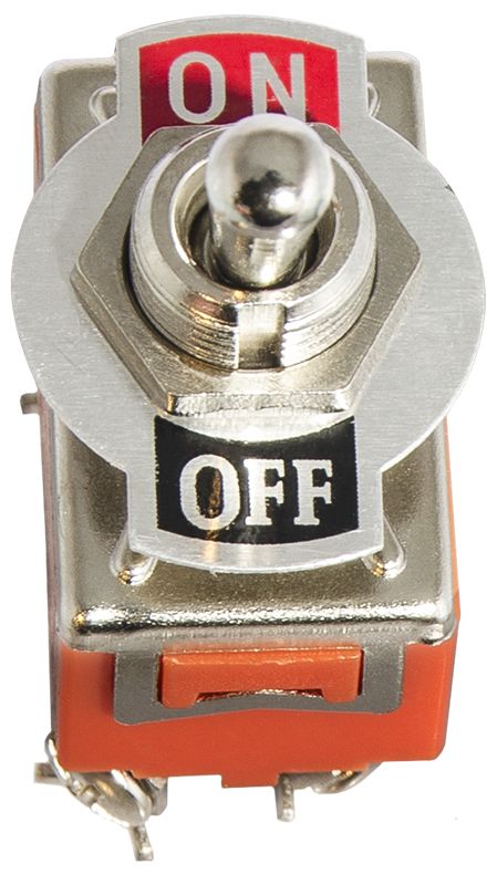 Тумблер 2 положення, 4 конакта 1221 (вир-во АСКО)