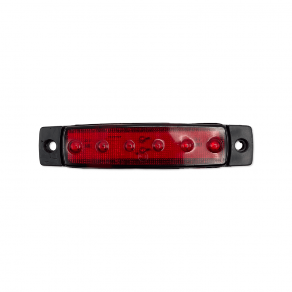 Габаритный фонарь светодиодный красный 12-24V LED FR0172R (пр-во FORM PLAS)