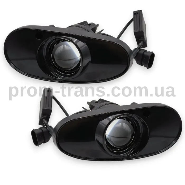 Протитуманні фари лінза DAEWOO LANOS К3 Series 80W ( 9-50v) 7500Lm білий+жовтий комплект 02271
