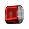 Фонарь подсветки номера LED 24V красный с габаритом HM0724 (пр-во ERCELIK)