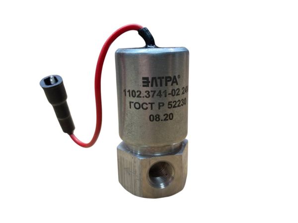 Клапан електромагнітний паливний КамАЗ 1102.3741, 740-10228800, 11.3741 (вир-во ЭЛТРА)
