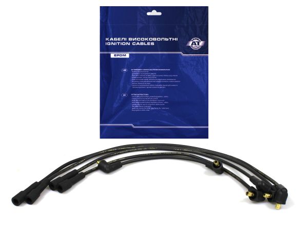 Комплект кабелів високовольтних ВАЗ 2108 EPDM O.E.: 2108-3707080-10 AT 304NE