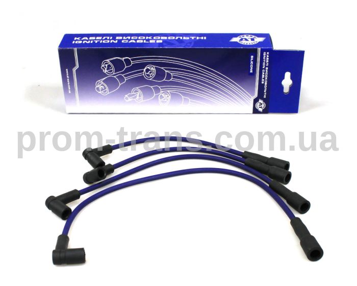 Комплект кабелів високовольтних  ВАЗ 2121 (1.7I) SPI SILICONE МОНО ВПРИСК AT 307N