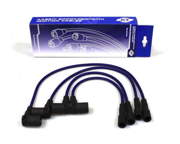 Комплект кабелів високовольтних DAEWOO SENS 1.3 (МЕМЗ 307) SILICONE O.E.: T1311-3707080 AT 308N