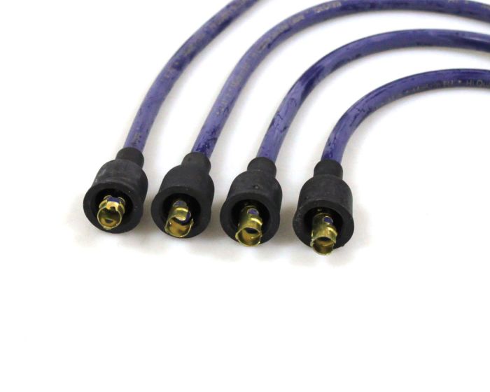 Комплект кабелів високовольтних ГАЗ ЗМЗ 406 (БЕЗ НАКОНЕЧНИКА) SILICONE AT 317N